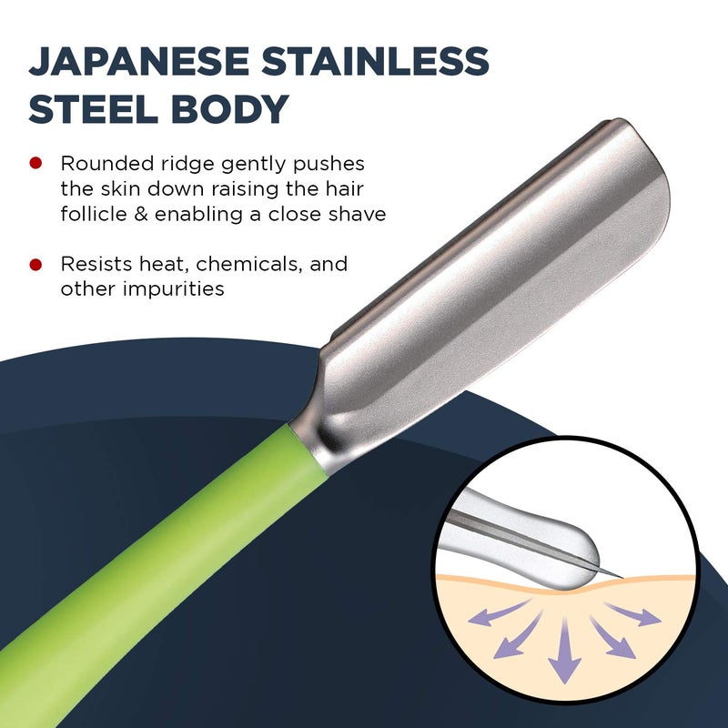 Feather Artist Club Lime SS Straight Razor - Image 2